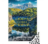 La Sainte Victoire Aix-en-Provence Landscape Jigsaw Puzzle, 1000 Piece