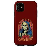 La Santa Muerte Mexican Folk Saint Devotional Religious Art Case for iPhone 11