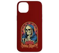 La Santa Muerte Mexican Folk Saint Devotional Religious Art Case for iPhone 14 Plus