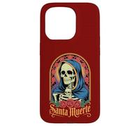 La Santa Muerte Mexican Folk Saint Devotional Religious Art Case for iPhone 15 Pro