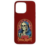 La Santa Muerte Mexican Folk Saint Devotional Religious Art Case for iPhone 15 Pro Max