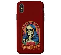 La Santa Muerte Mexican Folk Saint Devotional Religious Art Case for iPhone X/XS