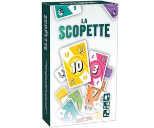 La Scopette - Board Game, Quick and Strategic Card Games, Italian Variant of Scopa, Tactical Game 2 to 6 Players, 15 Minute Games, Designed in France, Ideal as a Birthday Gift Idea