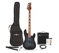 LA Select Bass Guitar + Amp Pack Denim Burst