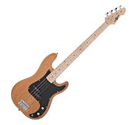 LA Select Bass Guitar by Gear4music Natural