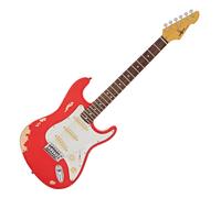 LA Select Legacy Guitar by Gear4music Antique Red