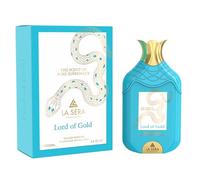 LA SERA Lord of Gold Eau De Parfum 100ML | Long Lasting Perfume for Women | Warm Amber & Floral Fragrance | Luxurious Everyday Scent | Elegant Feminine Aroma for All Occasions