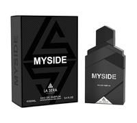 La Sera MySide Eau De Parfum for Men - Long Lasting Perfume - Black Pepper, Vanilla & Amber Woody Fragrance - Men's Eau De Parfum Spray