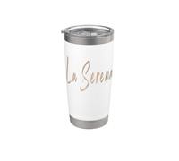 La Serena Chile Vintage Elegant Design Stainless Steel Insulated Tumbler