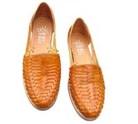 La Sol Imports Huaraches Mexicanos para Mujer - Traditional Mexican Chanclas, Guaraches de Mujer, Sandalias Mexicanas para Women - Comfortable and Stylish Huarache de Mujer Sandals Style Pic, Brown, 6
