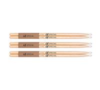 LA Specials Hickory 5A Drum Sticks, Nylon Tip, 3-Pair Pack