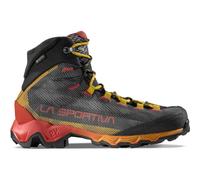 La Sportiva Mens Aequilibrium ST GTX Mountaineering/Hiking Shoes, Carbon/Yellow, EU 44