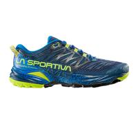 La Sportiva Akasha II - Trail running shoes - Men's Storm Blue / Lime Punch 41.5