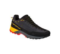 La Sportiva - Approach shoes - Tx Guide Leather Carbon/Yellow for Men in Leather - Size 45.5 - Grey Grey 45.5