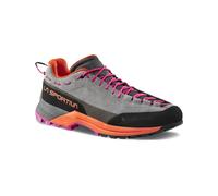 La Sportiva TX Guide Leather - Approach shoes - Women's Grey / Cherry Tomato 40.5