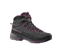 La Sportiva - Approach shoes with GORE-TEX® - TX4 Evo Mid GTX W Carbon/Springtime for Women in Leather - Size 5 2/3 UK - Black Black 5 2/3 UK