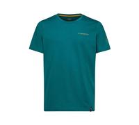 La Sportiva Back Logo short Sleeve Shirt Man, Everglade