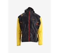 La Sportiva Blizzard Windbreaker Jacket Black Yellow - S