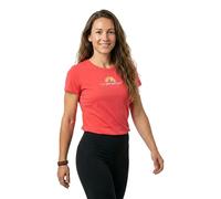 La Sportiva Brand Short Sleeve T-shirt Red XS Woman