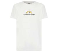 La Sportiva Brand Short Sleeve T-shirt White M Men