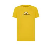 La Sportiva Brand Tee Short Sleeve Shirt Men, Yellow