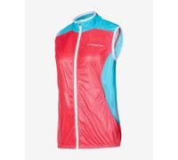 La Sportiva Briza Windbreaker Vest Red Blue Women - S