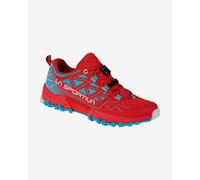 La Sportiva Bushido II Shoes Red Blue Kids - 33