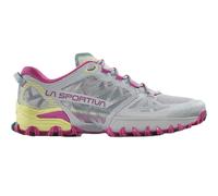 La Sportiva - Trail running shoes - Bushido III Woman Moon/Springtime for Women - Size 39.5 - Grey Grey 39.5