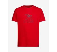 La Sportiva Cinquecento T-shirt short sleeve intense red - L