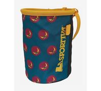 La Sportiva Climbing On The Moon chalk bag blue yellow
