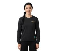 La Sportiva Climbing On The Moon Sweatshirt Black S Woman