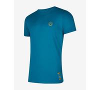La Sportiva Climbing On The Moon Short Sleeve T-shirt Blue L Men