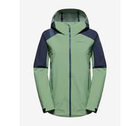 La Sportiva Crest Evo Shell Hooded Jacket Pastel Blue/Black Women - S