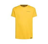 La Sportiva Dawn Wall short Sleeve Shirt Man, Yellow
