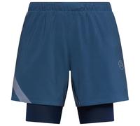 La Sportiva - Flow 5" Night Sky Chalk - M - Trail shorts