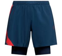 La Sportiva - Lightweight, breathable shorts - Flow 5" Short M Night Sky/Cypress for Men in Silicone - Size L - Navy Navy L