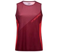 La Sportiva - Flow Tank - Running shirt size L, red