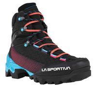 La Sportiva FMS099K00P02 Women's Aequilibrium ST GTX Colour: Black/Hibiscus, Size: 41