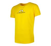 La Sportiva Footstep Short Sleeve T-shirt Yellow L Men
