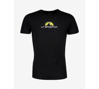 La Sportiva Footstep Short Sleeve T-shirt Black S Men