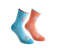 La Sportiva For Your Mountain Socks (Hibiscus/Malibu Blue)
