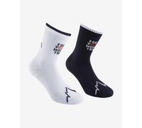 La Sportiva For Your Mountain Socks White Black - XL