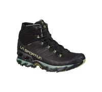 La Sportiva - Men's Walking Boots - Ultra Raptor II Mid Leather GTX Black/Cedar for Men, in Leather Black 42