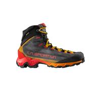 La Sportiva Mens Aequilibrium ST GTX Mountaineering/Hiking Shoes, Carbon/Yellow, EU 44