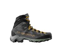 La Sportiva - Hiking shoes in GORE-TEX - Aequilibrium Hike W GTX Carbon/Aspen Green for Women - Size 39.5 - Grey Grey 39.5