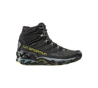 La Sportiva - Hiking shoes in GORE-TEX - Ultra Raptor II Mid Leather GTX Black/Cedar for Men in Leather - Size 43.5 Black 43.5