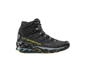 La Sportiva - Hiking shoes in GORE-TEX® - Ultra Raptor II Mid Leather GTX Black/Cedar for Men in Leather - Size 9 1/3 UK Black 9 1/3 UK