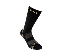 La sportiva Hiking Socks Black Yellow Technical Socks Size XL