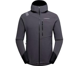 La Sportiva - Insulating and breathable fleece - Bristen Thermal Hoody M Onyx/Chalk for Men in Softshell - Size M - Black Black M