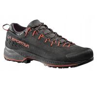 La Sportiva - Approach shoes in GORE-TEX® - TX4 Evo GTX Carbon/Cherry Tomato for Men - Size 10 1/3 UK - Grey Grey 10 1/3 UK
